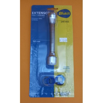 Extensor com Arejador 14cm para Torneiras com Roscas Padrão Deca (Antigo e Atual), Docol (Atual) e Fabrimar (Atual)- Blukit