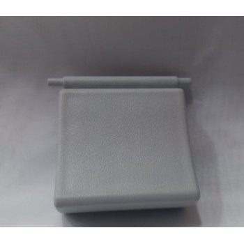 Tecla Reforçada Cinza Claro de ABS para Marca Docol - Modelo Clássica