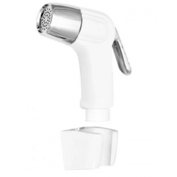 Gatilho de ABS com Suporte para Ducha Higiênica (Branco)- Viqua