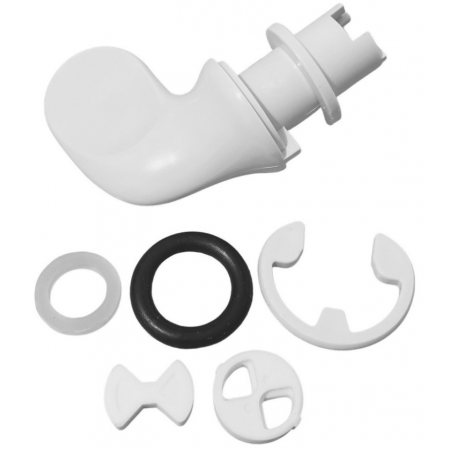 Conjunto Manípulo Matizado Torneira Luna Branca- Zagonel