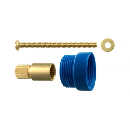 Prolongador para Registros com Castelo Poliacetal e Estria de Latão Padrão Docol Prolongador para Registros com Castelo Poliacetal e Estria de Latão Padrão Docol