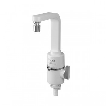Torneira Elétrica Slim Branca 4T de Bancada 220V - Hydra