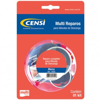 Kit Multi Reparos para Válvulas de Descarga Deca / Hydra Modelos 2511, 2515, 2516, 2517