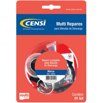Kit Multi Reparos para Válvulas de Descarga Deca / Hydra Modelos 2520, 2530
