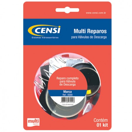 Kit Multi Reparos para Válvulas de Descarga Tinco