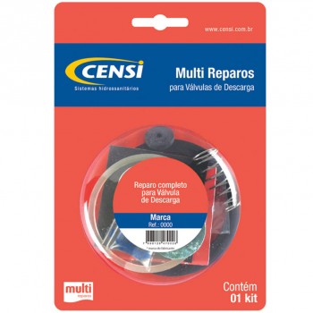 Kit Multi Reparos para Válvulas de Descarga Lorenzetti Modelos P-41, L-20