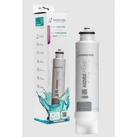 Refil Hidro Pure HF-ELX 50 para Purificadores de Água Electrolux- Hidrofiltros