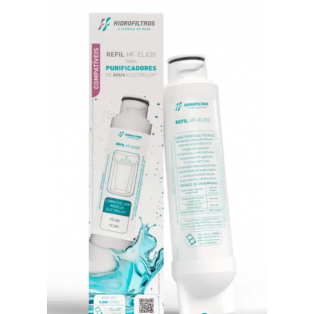 Refil HF-ELX 20 para Purificadores de Água Electrolux- Hidrofiltros