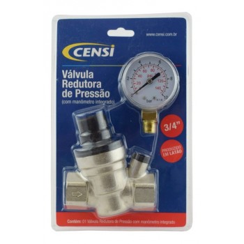Válvula Redutora de Pressão (com manômetro integrado) - Censi